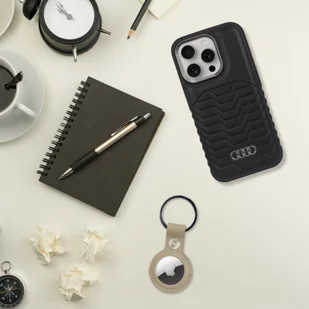 Oryginalne Etui APPLE IPHONE 15 PRO MAX Audi Synthetic Leather MagSafe (AU-TPUPCMIP15PM-GT/D3-RD) czerwone - Etui i futerały do telefonów - miniaturka - grafika 10