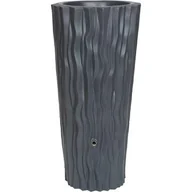 Zbiorniki na deszczówkę - Zbiornik na deszczówkę PROSPERPLAST Alana Flower RALA160-S433 160L Antracytowy - miniaturka - grafika 1