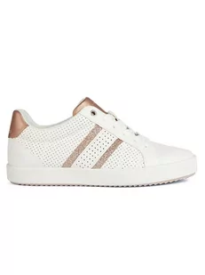 Geox Sneakersy "Dblomiee" w kolorze białym - Trampki damskie - miniaturka - grafika 1
