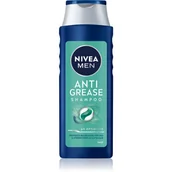 Szampony do włosów - Nivea Men szampon anti grease z szałwią do włosów przetłuszczających się 400 ml 1149089 - miniaturka - grafika 1