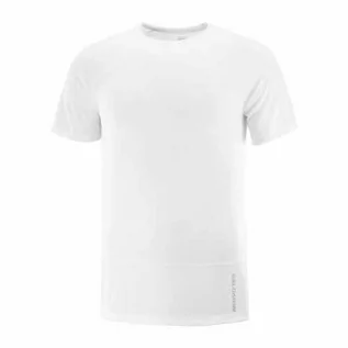 Koszulki sportowe damskie - Koszulka Salomon Cross Run White - grafika 1