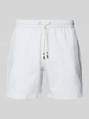 Kąpielówki męskie - Spodenki kąpielowe z elastycznym pasem - miniaturka - grafika 1