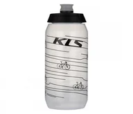 Shakery i bidony sportowe - Bidon Rowerowy Kolarski Kellys Kolibri Transparent White - miniaturka - grafika 1