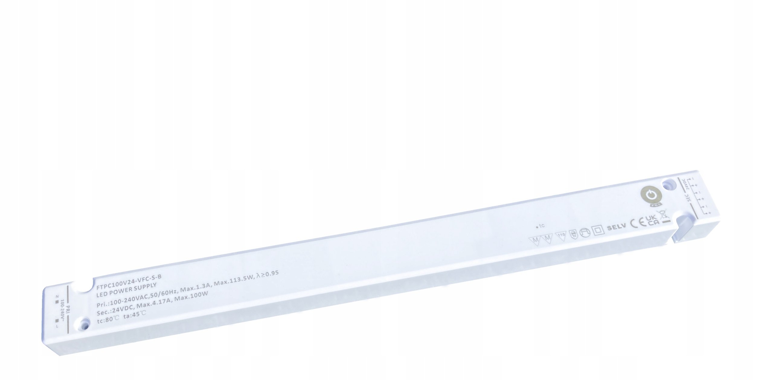 zasilacz meblowy do led slim 24V 100W