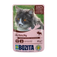Mokra karma dla kotów - BOZITA Kawałeczki w galarecie 12 x 85 g Łoś - miniaturka - grafika 1