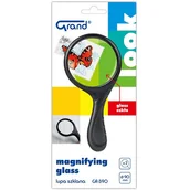 Pomoce naukowe - Lupa szklana 90mm GRAND - miniaturka - grafika 1