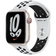 Akcesoria do zegarków - Nike Apple Apple ML893ZM/A Pasek sportowy w kolorze czystej platyny/czarnym do koperty 45 mm ML893ZM/A - miniaturka - grafika 1