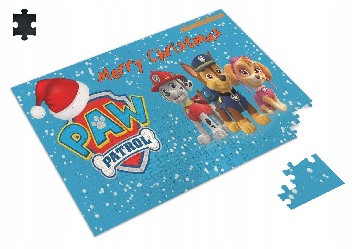 Puzzle PSI PATROL SKYE CHASE PIESKI A3 252 el z Nadrukiem + IMIĘ Pudełko 25