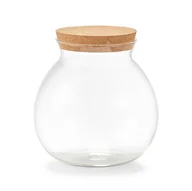 Pojemniki kuchenne - Pękaty słoik zamykany korkiem, 1700 ml - miniaturka - grafika 1