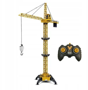 Dźwig RC św/dźw metalowa konstrukcja 013466 00688 - Zabawki interaktywne dla dzieci - miniaturka - grafika 1