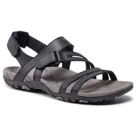 Sandały damskie - Merrell Sandały Sandspor Rose Convert J002684 Black - miniaturka - grafika 1
