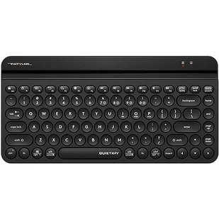 A4Tech FBK30 Black (Silent) czarna A4TKLA47123 - Klawiatury - miniaturka - grafika 1