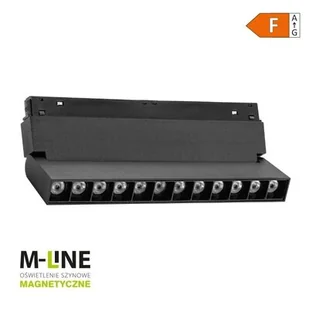 Reflektor szynowy DPM M-Line MTL-ZDSP-12W-B Czarny - Lampy pozostałe - miniaturka - grafika 1