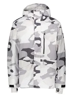Kurtki narciarskie - Quiksilver Kurtka narciarska w kolorze biało-czarnym - miniaturka - grafika 1