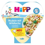 Dania dla dzieci - HiPP Kluseczki z dzikim łososiem w sosie ziołowo-śmietanowym po 1. roku 250 g - miniaturka - grafika 1