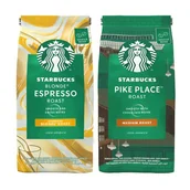 Kawa - STARBUCKS ZESTAW Kawa ziarnista STARBUCKS Blonde Roast Espresso 450g + Kawa ziarnista STARBUCKS Pike Place Roast 450g 8445290183439 - miniaturka - grafika 1