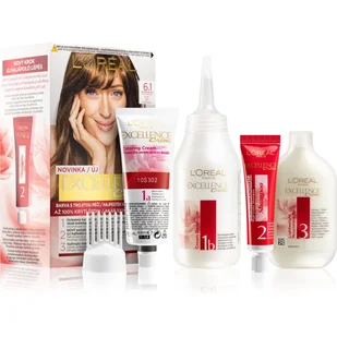 Loreal Paris Paris Excellence Creme farba do włosów odcień 6.1 - Farby do włosów i szampony koloryzujące - miniaturka - grafika 1