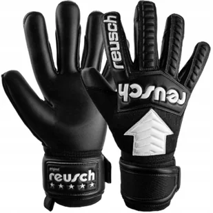 Rękawice bramkarskie Reusch Legacy Arrow Silver czarne 5370204 7700 8,5 - Piłka nożna - miniaturka - grafika 1