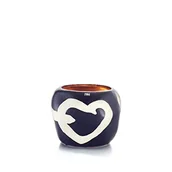 Świece - Onno CAPE BLACK świeca zapachowa, szkło, czarna, 19 cm - miniaturka - grafika 1