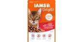 Mokra karma dla kotów - Iams Delights Mokra Karma dla Kota w Saszetce 85g : Smak - Adult - Wołowina z marchewką w galaretce - miniaturka - grafika 1