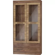 Witryny - Witryna 2S MXS-44 Maximus MebloCross Dąb Artisan / Biały Połysk - miniaturka - grafika 1