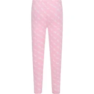 Spodnie sportowe damskie - Guess Legginsy | Regular Fit - miniaturka - grafika 1