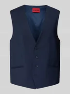 Kamizelki męskie - Kamizelka garniturowa o kroju regular fit z mieszanki wełny model ‘VIN253X-MH’ - miniaturka - grafika 1