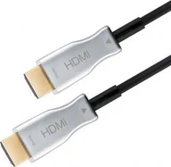 Kable - Kabel Goobay Optyczny hybrydowy kabel HDMI o dużej szybkości z Ethernetem AOC - Długość kabla 40 m - miniaturka - grafika 1