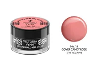Żele do paznokci - ŻEL BUDUJĄCY VICTORIA VYNN 15 ml No. 14 COVER CANDY ROSE - miniaturka - grafika 1