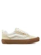 Trampki damskie - Vans Tenisówki Knu Skool VN0009QCDBS1 Beżowy - miniaturka - grafika 1