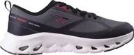 Buty sportowe męskie - hitec Męskie buty Hi-tec JUVAL dark grey/black/red rozmiar 42 - miniaturka - grafika 1