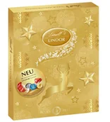 Czekolada - Lindt Lindor Kalendarz Adwentowy Czekolada różne nadzienia 290g - miniaturka - grafika 1