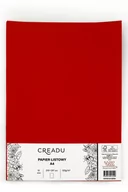 Scrapbooking - Papier listowy, A4, czerwony, Creadu - miniaturka - grafika 1
