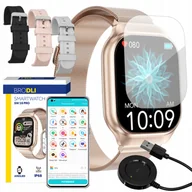 Smartwatch - Solidny Sporotwy Smartwatch Zegarek Damski Wyswietlacz LCD Zestaw 4 Paski - miniaturka - grafika 1