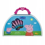 Kredki, ołówki, pastele i pisaki - Świnka Peppa Zestaw Plastyczny Kredki Prezent - miniaturka - grafika 1