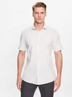 Koszule męskie - Lindbergh Koszula 30-203431 Beżowy Slim Fit - miniaturka - grafika 1