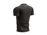 Koszulki sportowe męskie - COMPRESSPORT Koszulka biegowa z krótkim rękawem TRAINING T-SHIRT SS Black Edition 2021 czarna - miniaturka - grafika 1
