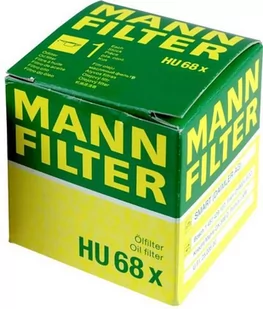 MANN FILTR OLEJU HU 68 x - Filtry oleju - miniaturka - grafika 1