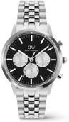 Zegarki męskie - Zegarek męski Daniel Wellington DW00100873 srebrny - miniaturka - grafika 1
