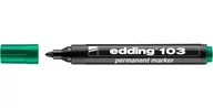 Markery permanentne - Marker permanentny e-103 EDDING, zielony - miniaturka - grafika 1