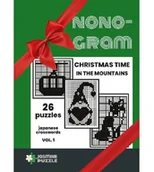Poradniki hobbystyczne - Nonogram Christmas Time in the Mountains - miniaturka - grafika 1