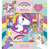 Szkolne artykuły papiernicze - Totum Pamiętnik jednorożce haft diamentowy - miniaturka - grafika 1