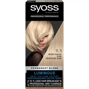 Syoss 9-5 Mroźny perłowy blond - Farby do włosów i szampony koloryzujące - miniaturka - grafika 1