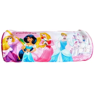 Piórnik szkolny Księżniczki Disney tuba saszetka - Piórniki - miniaturka - grafika 1