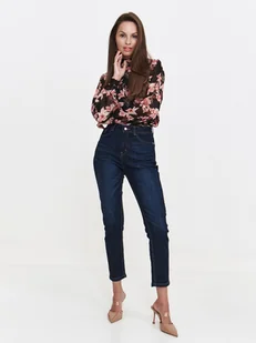 Jeansowe spodnie damskie - Spodnie damskie Jeansowe spodnie damskie - Spodnie damskie - miniaturka - grafika 1