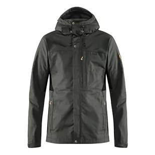 FJÄLLRÄVEN Fjällräven Męska kurtka Kaipak M z kapturem szary szary (ciemnoszary / czarny) XXL F81166 - Kurtki męskie - miniaturka - grafika 1
