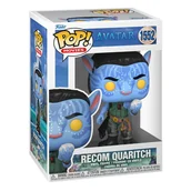Figurki dla dzieci - Funko POP! Movies, figurka kolekcjonerska, Avatar, Recom Quaritch, 1552 - miniaturka - grafika 1