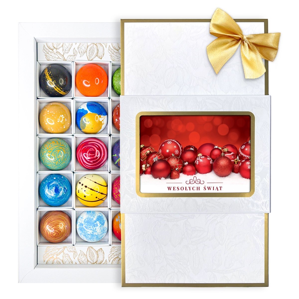 Bombonierka - BOŻE NARODZENIE – Zestaw 15 Pralin