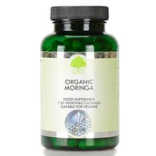 Suplementy naturalne - G&g Organic Moringa - suplement diety 120 kaps. - suplement - miniaturka - grafika 1