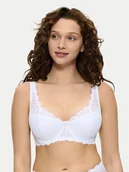 Biustonosze - Triumph Biustonosz z fiszbiną Amourette 10209584 Biały - miniaturka - grafika 1